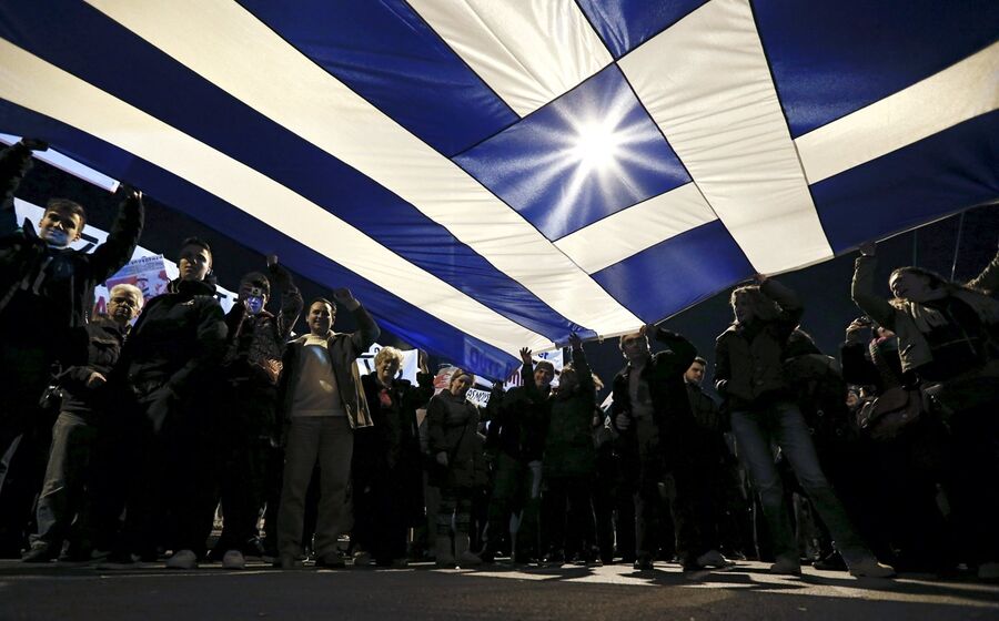 Grécia bandeira