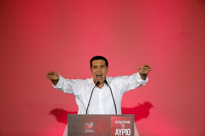 Tsipras Grécia