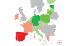 Portugal a vermelho no mapa europeu dos défices e da dívida