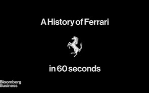 A história da Ferrari em 60 segundos