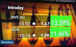 Atomic Stress Test Sends RWE, EON Shares Surging