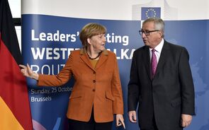 jean-claude juncker angela merkel