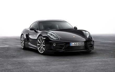 Porsche Cayman em versão exclusiva Black Edition 