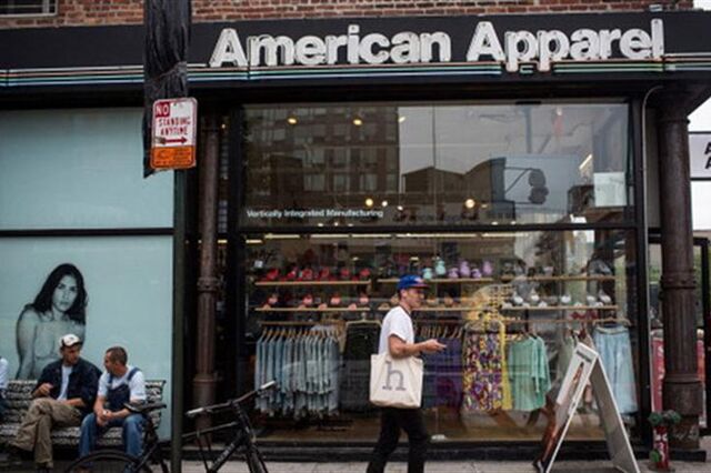 American Apparel em processo de protecção de credores