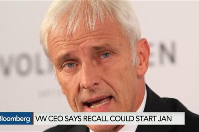 Reparações aos veículos da Volkswagen começam em Janeiro