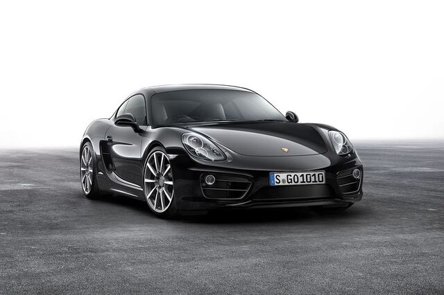 Porsche Cayman em versão exclusiva Black Edition 
