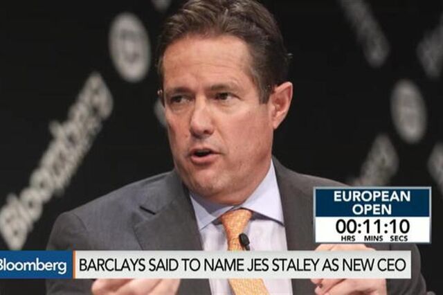 Barclays prepara-se para nomear Jes Staley como CEO