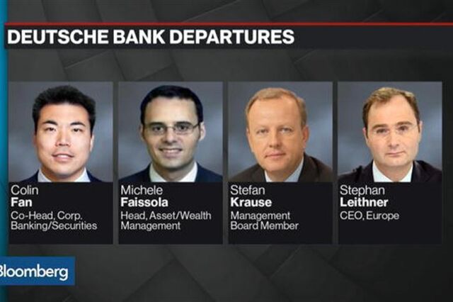 Deutsche Bank anuncia plano de reestruturação e saída de gestores