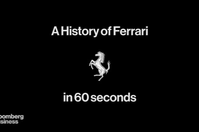 A história da Ferrari em 60 segundos
