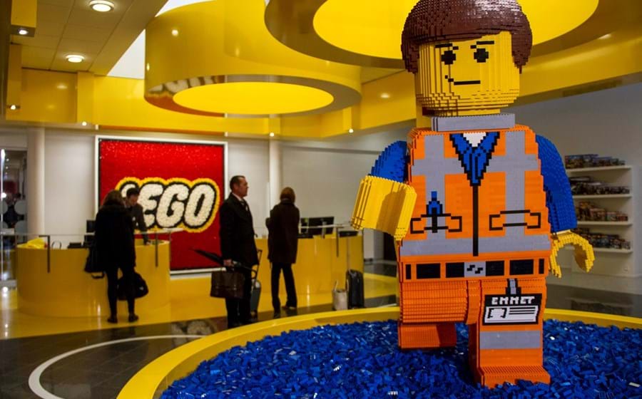 Lego entra para a 82ª posição - marca avaliada em 5,63 mil milhões de dólares