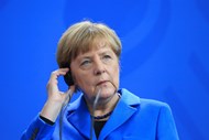 A segunda posição é ocupada pela chanceler alemã Angela Merkel, que subiu da quinta posição para o pódio. Merkel “é a espinha dorsal dos 28 membros da União Europeia, e as suas acções decisivas sobre o problema dos refugiados sírios e sobre o problema da dívida grega ajudaram-na a subir nesta listagem”.