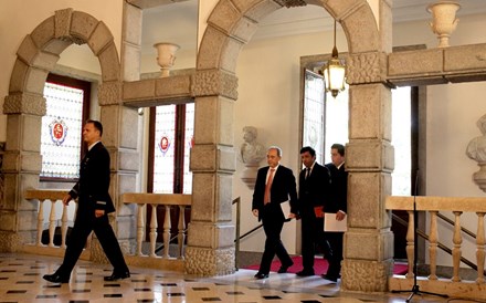 Fotogaleria: Banqueiros reúnem-se com o Presidente da República