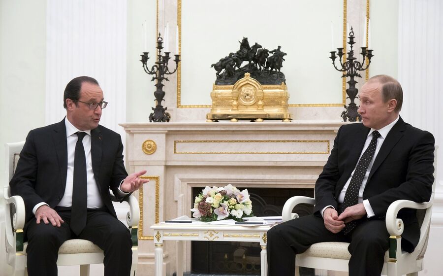 Hollande e Putin
