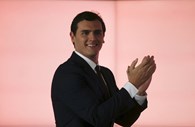 Albert Rivera: O líder do Cidadãos é um dos rostos da revolução política que ocorreu em Espanha este ano. Com o Podemos pulverizou o tradicional bipartidarismo.   