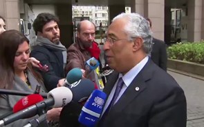 António Costa considera 'inaceitável' discriminação de cidadãos da UE pelo Reino Unido