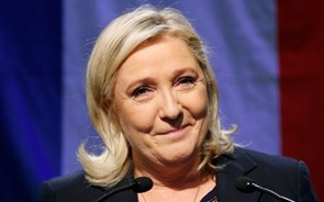 Le Pen vista na Torre Trump