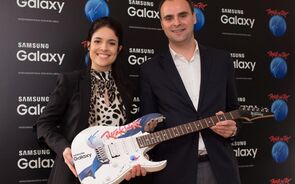 Frederico Paiva Roberta Medina Samsung Rock in Rio