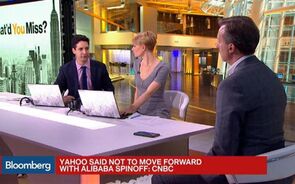Yahoo Said to Scrap Alibaba Spinoff: CNBC