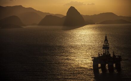 Plataforma de petróleo no Rio de Janeiro