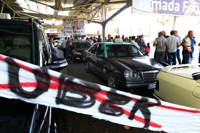 Portugal entre países onde Uber usou violência de taxistas para obter benefícios