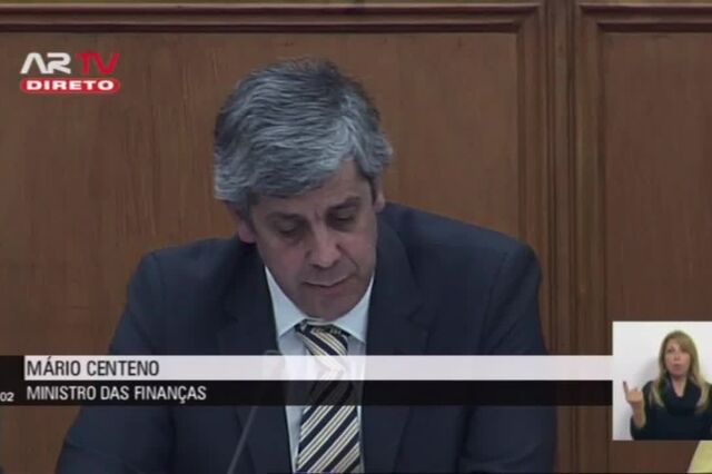 Centeno: 'Solução encontrada minimiza custos para contribuintes e sistema financeiro'