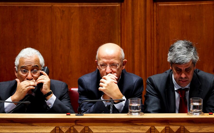 debate do programa do governo PS antónio costa mário centeno augusto santos silva 