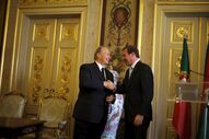 Aga Khan Passos Coelho