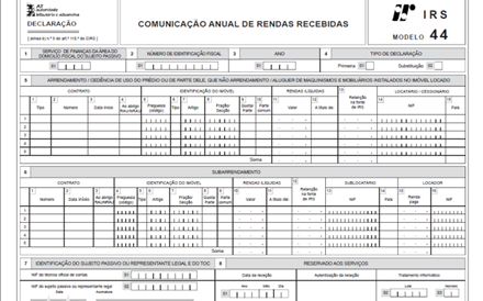 Como preencher a declaração anual de rendas