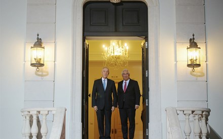 António Costa e Marcelo jantam a sós em São Bento