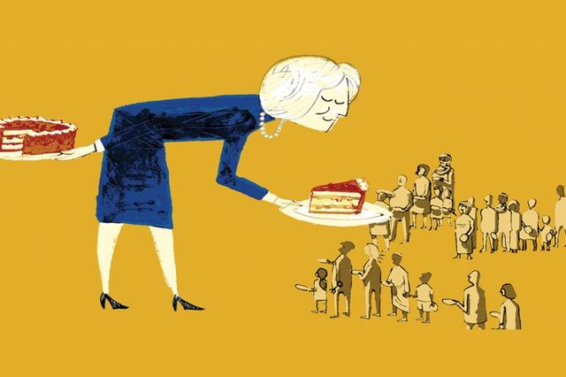 O bolo e as migalhas