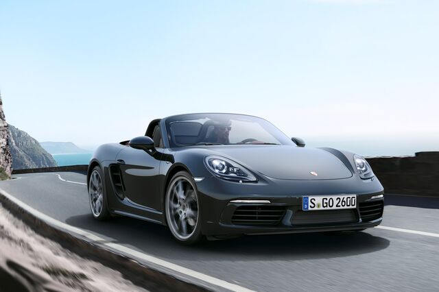 Novo Porsche 718 Boxster mais potente com novo quatro cilindros turbo