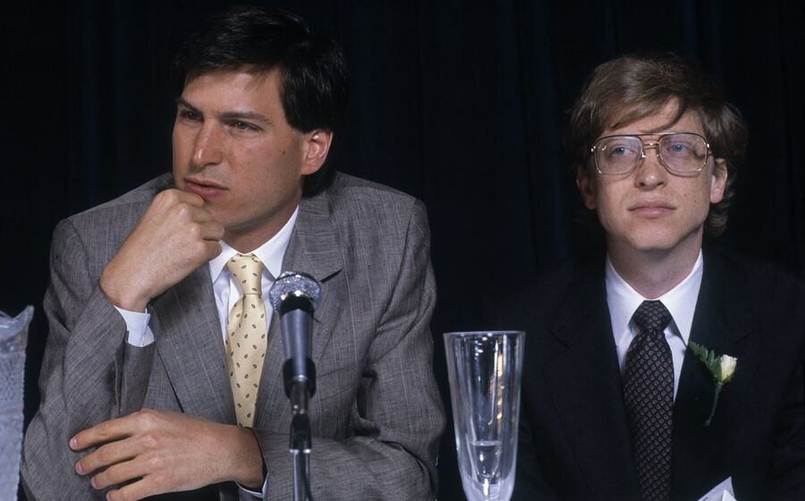Bill Gates Steve Jobs