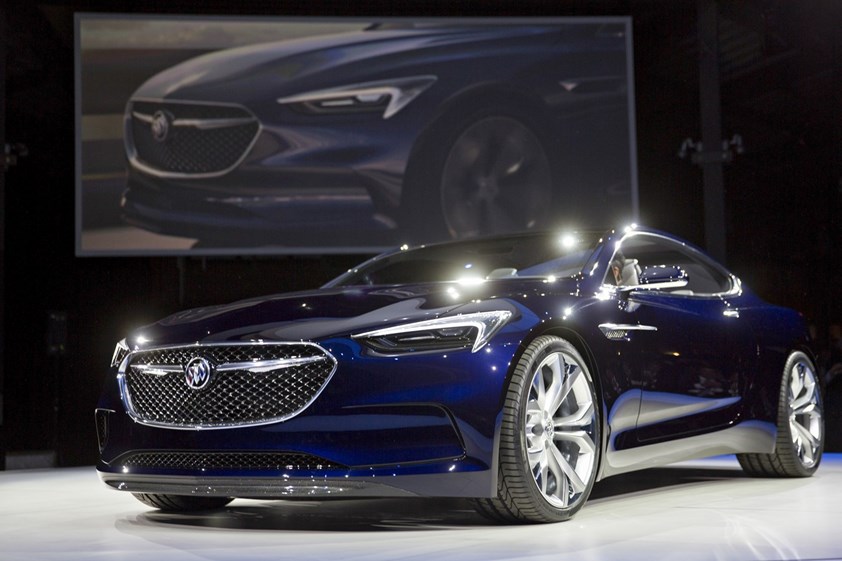 Buick Avista: é o conceito da americana General Motors e diz a Forbes que se deixa influenciar pelo estilo da Jaguar. 