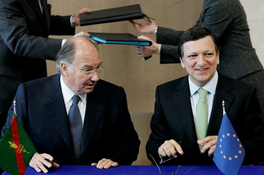 Aga Khan Durão Barroso