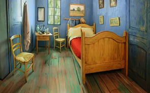 Quer dormir no quarto de Van Gogh? Agora já pode