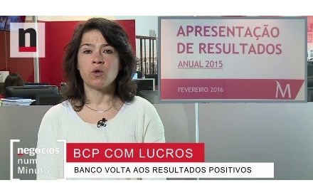 Que leitura se pode fazer dos resultados do BCP?