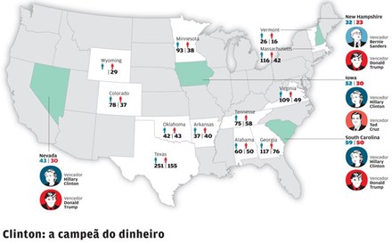 Que estados vão a votos esta terça-feira nos EUA?