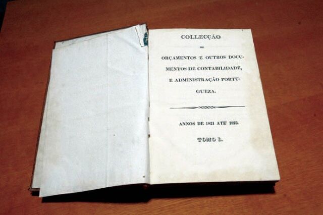 História do primeiro orçamento do Estado