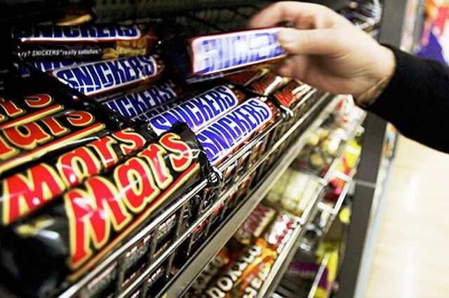 Chocolates Mars e Snickers recolhidos na Europa
