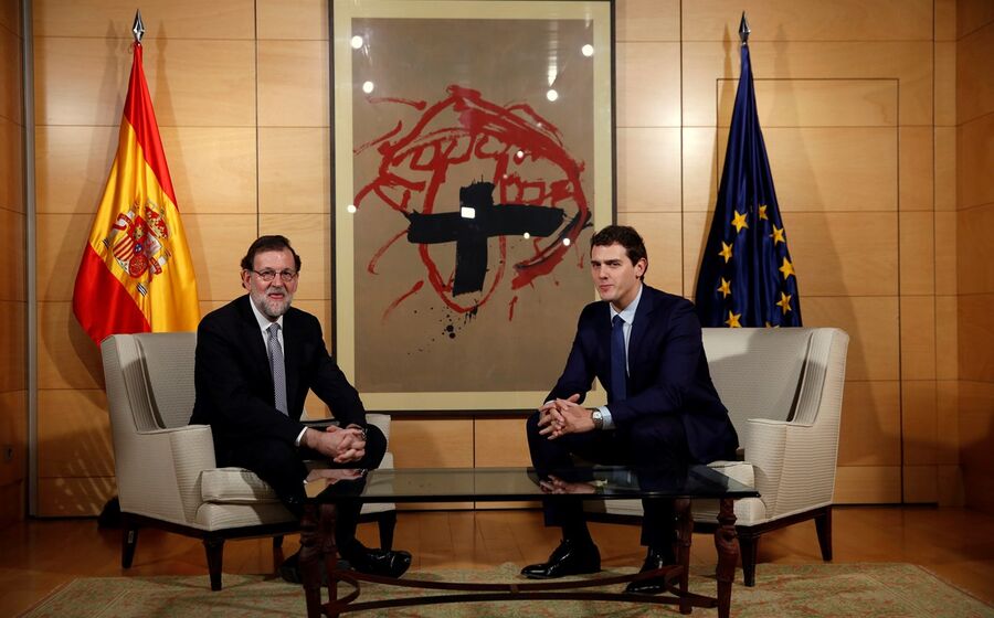 Albert Rivera Mariano Rajoy