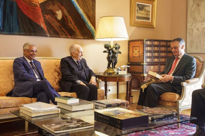 Aga Khan Jorge Sampaio