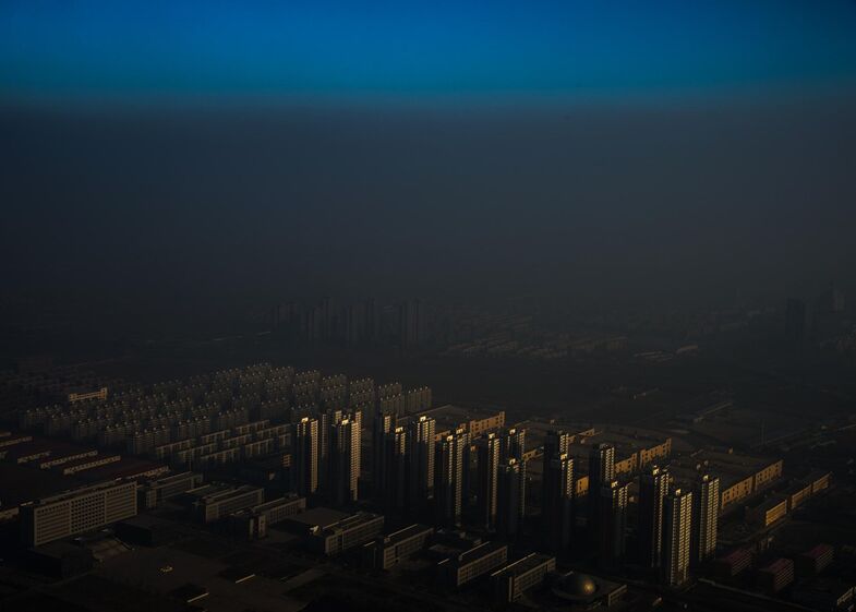 Contemporary Issues, first prize singles -  Zhang Lei, China – Haze in China