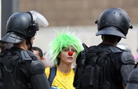 Em São Paulo, as manifestações no dia da tomada de posse de Lula da Silva.