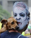 Em São Paulo, as manifestações no dia da tomada de posse de Lula da Silva.