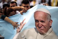 Papa Francisco em Tirana na Albânia (21 de Setembro de 2014).