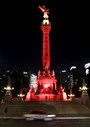 Monumento da Independência na Cidade do México.