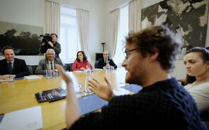 António Costa recebe Web Summit Paddy Cosgrave 22 janeiro