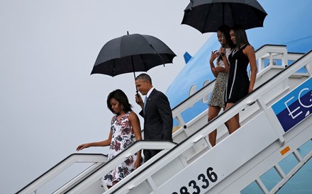 Barack Obama já chegou a Cuba  