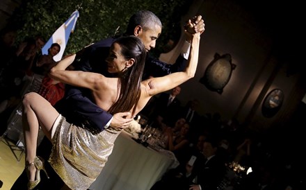 Obama dançou, tomou mate e reconheceu os erros dos EUA na Argentina