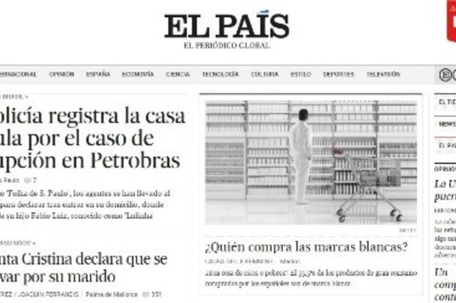 El País passa a ser 'jornal essencialmente digital'
